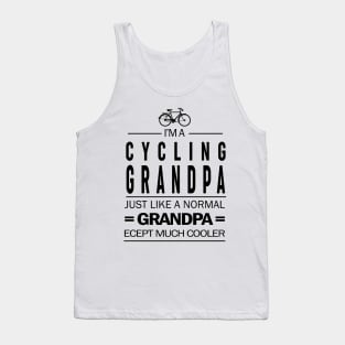 Cycling Grandpa Tank Top